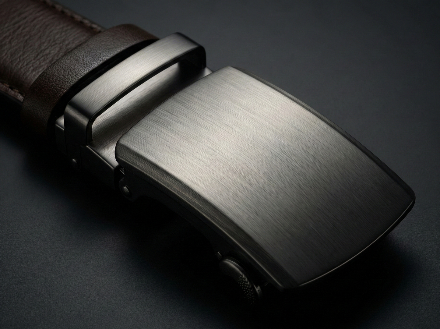 The Heritage 35 - Ayarlanabilir Vidalı Deri Kemer